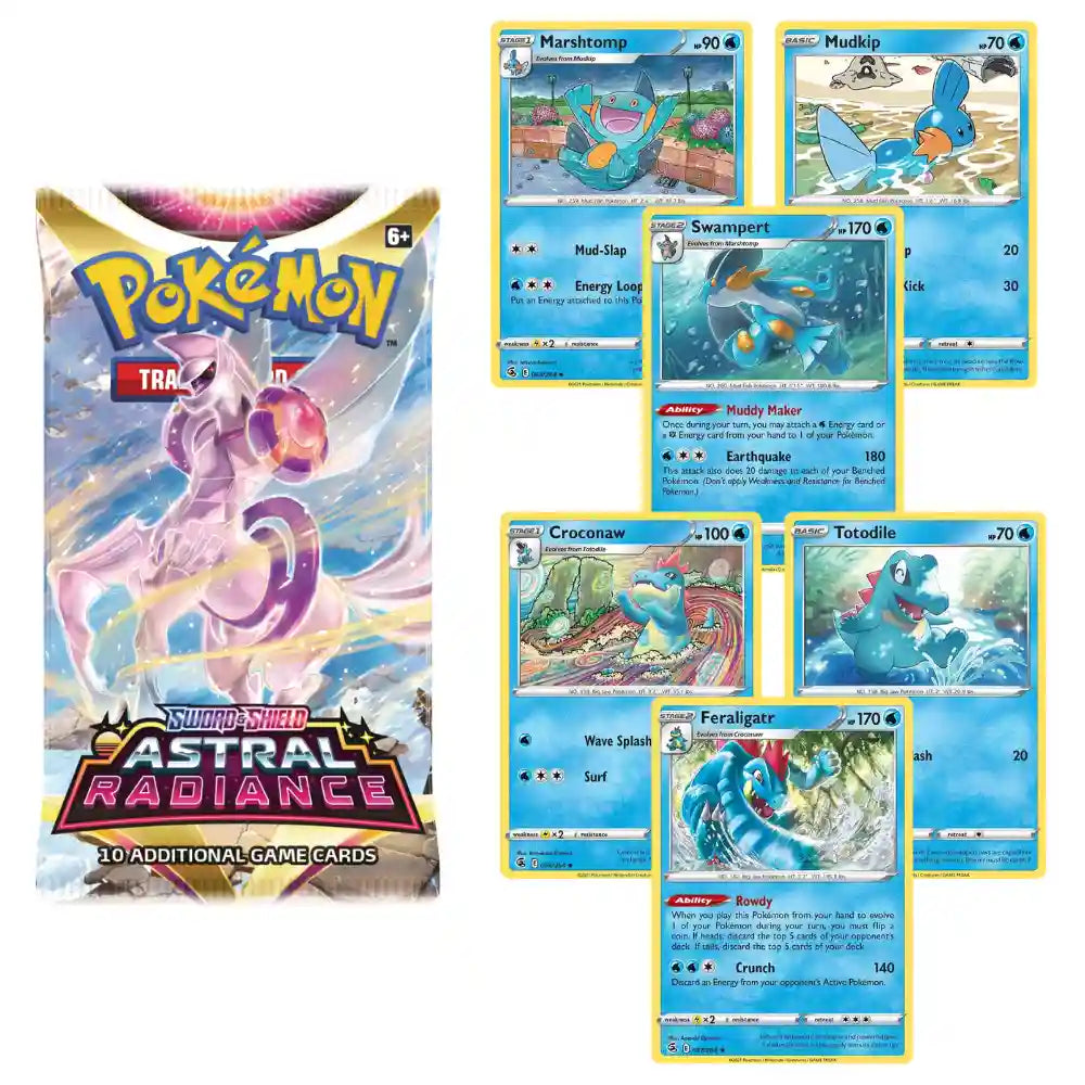 Pokemon Astral Radiance: 1-Pack Premium Blister CardsRfun