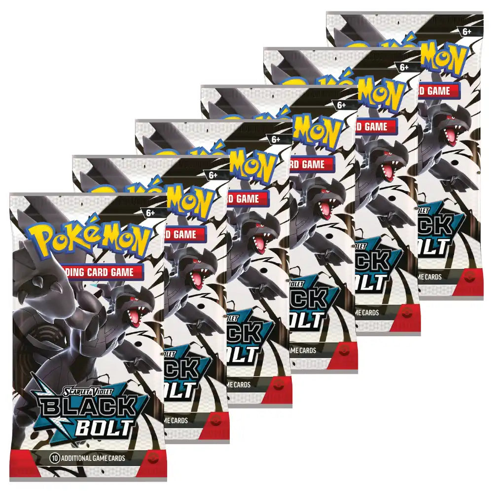Pokemon Black Bolt - Booster Bundle (SV10.5) CardsRfun