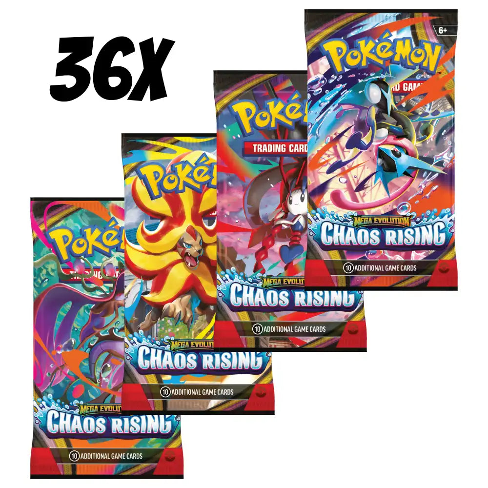 Pokemon Chaos Rising - Booster Display CardsRfun