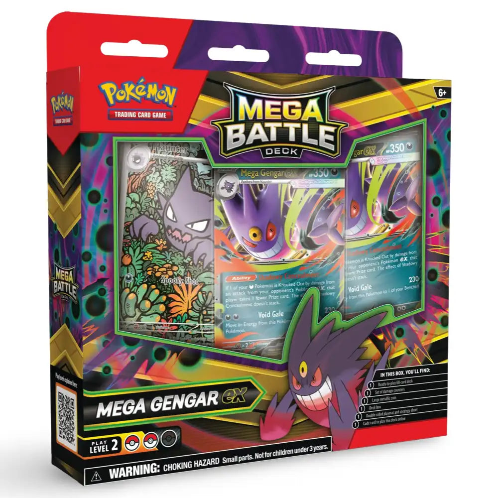 Pokemon Mega Battle Deck -Mega Gengar/ Mega Diancie CardsRfun