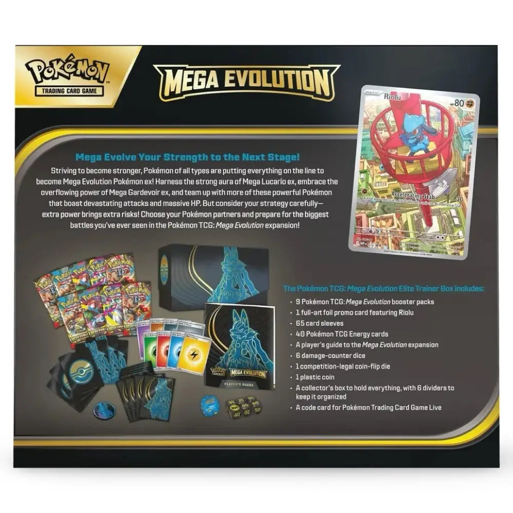 Pokemon Mega Evolution - Elite Trainer Box