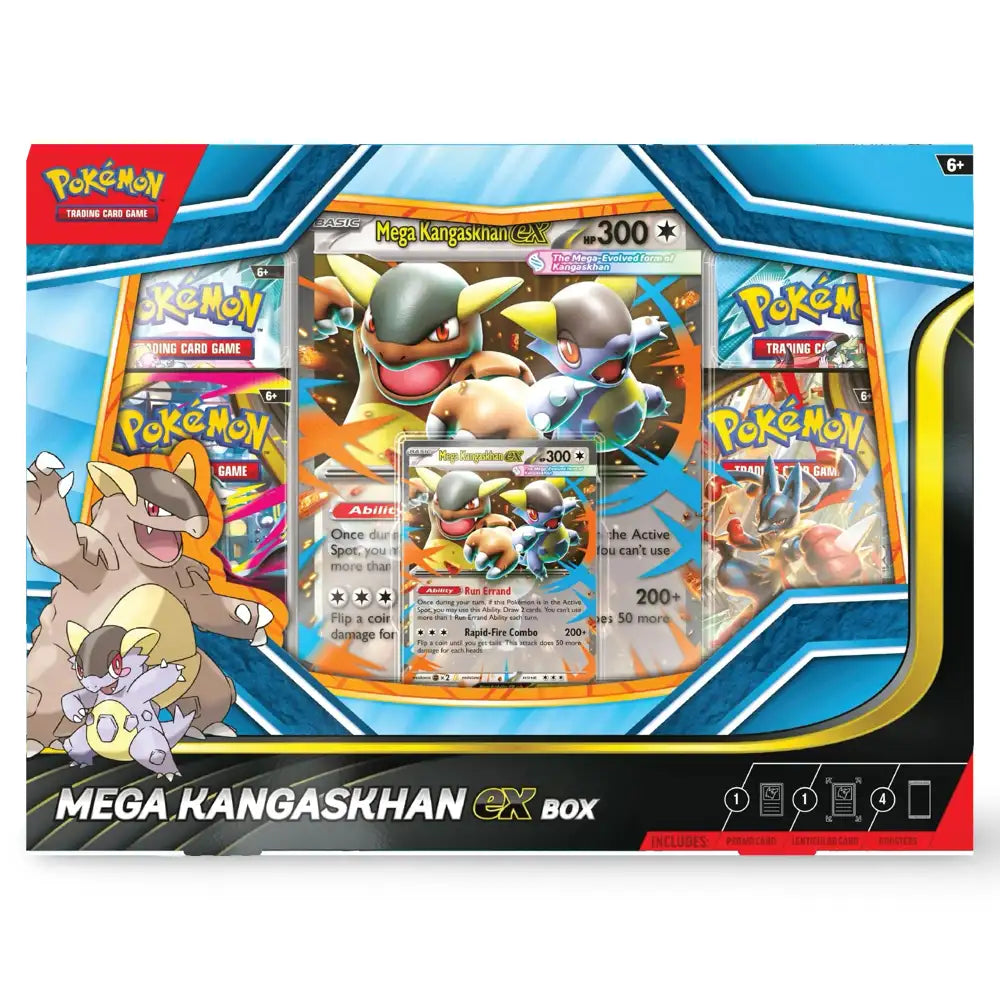 Pokemon Mega Kangaskhan ex Box CardsRfun