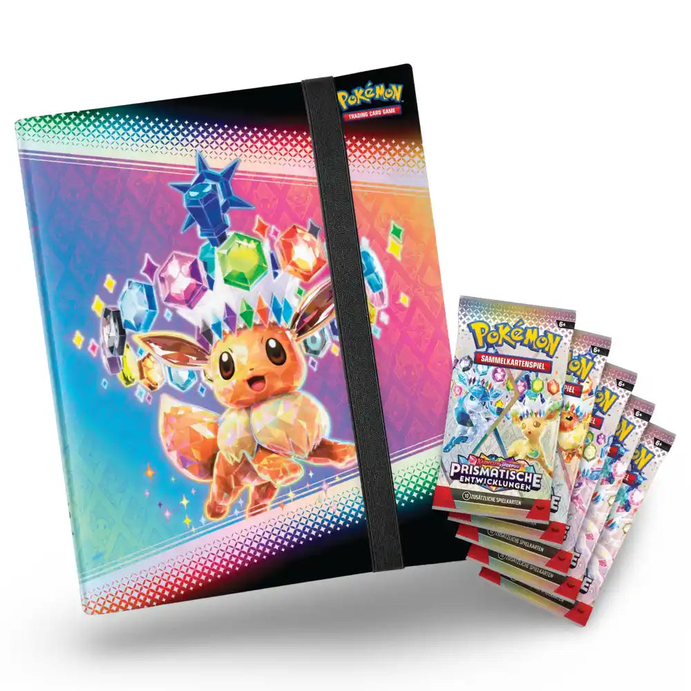 Pokemon Prismatische Entwicklungen - Binder Kollektion CardsRfun