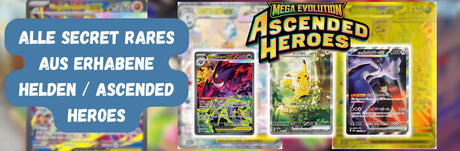 Alle Secret-Rare-Karten aus „Ascended Heroes“ / „Erhabene Helden“ – Der große Überblick