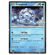 Cryogonal - SSP 047/191 - Schneeflocke Stempel CardsRfun