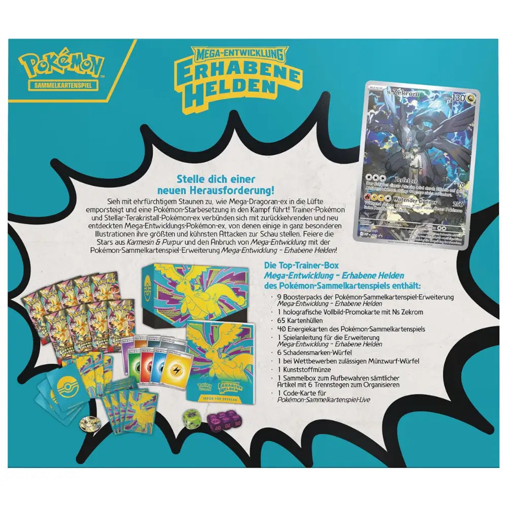 Pokemon Erhabene Helden - Top Trainer Box (DE) CardsRfun