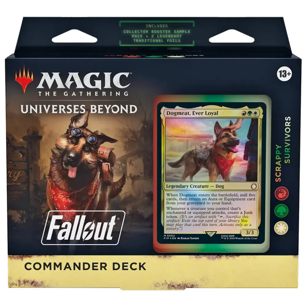 Magic: The Gathering Fallout Commander Deck EN – Scrappy Survivors (Dogmeat) – bei CardsRfun