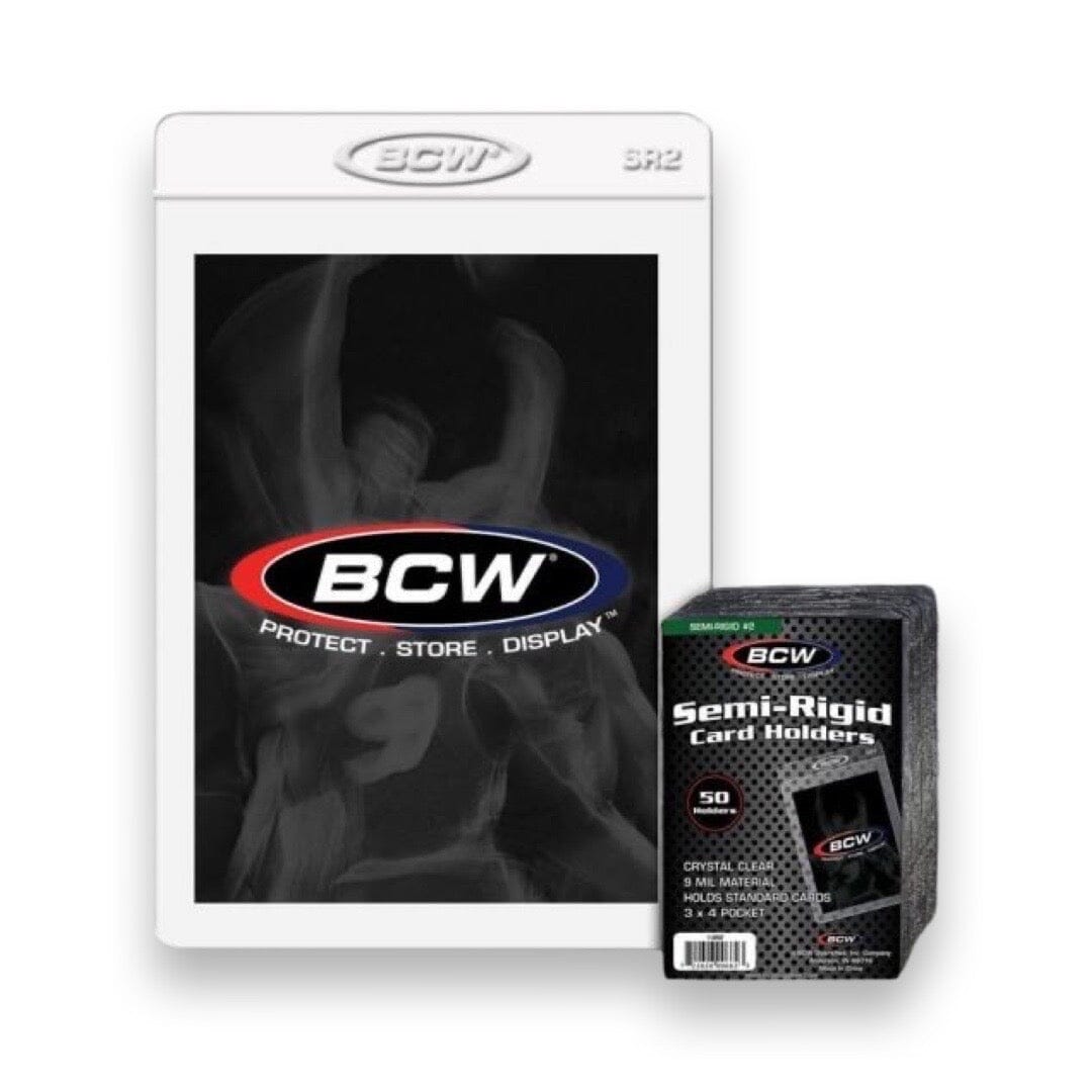 Pokemon BCW Semi-Rigid Card Holders (50 Stück)