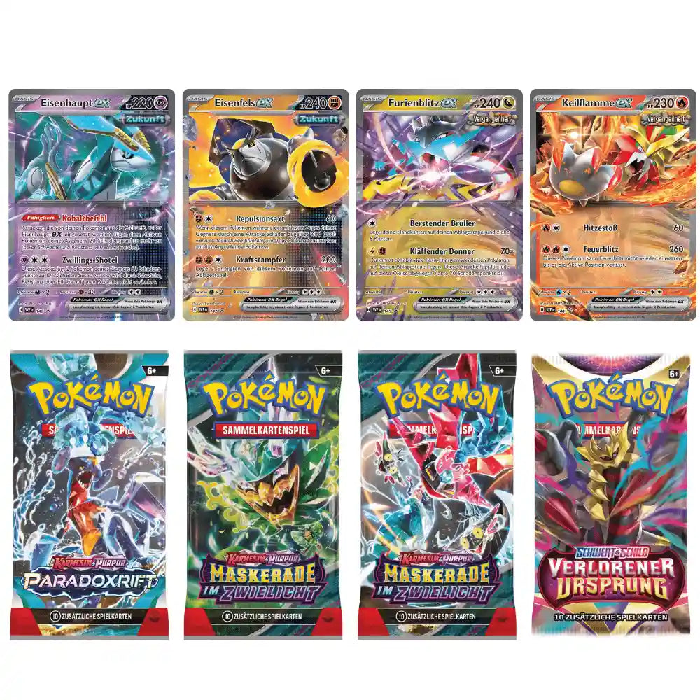 Pokemon Paradox Schicksale Tin CardsRfun