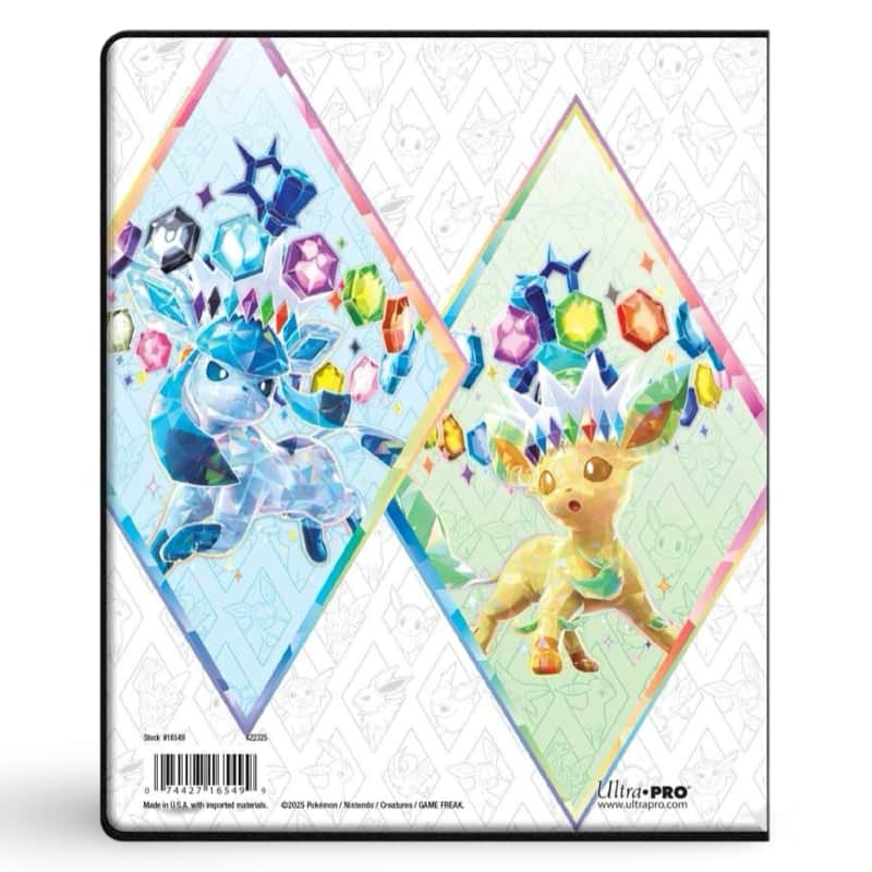 Ultra Pro Pokemon 4-Pocket Binder Prismatic Evolutions CardsRfun