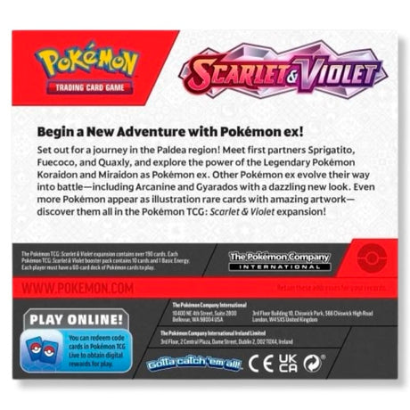 Pokemon Scarlet & Violet - Booster Display