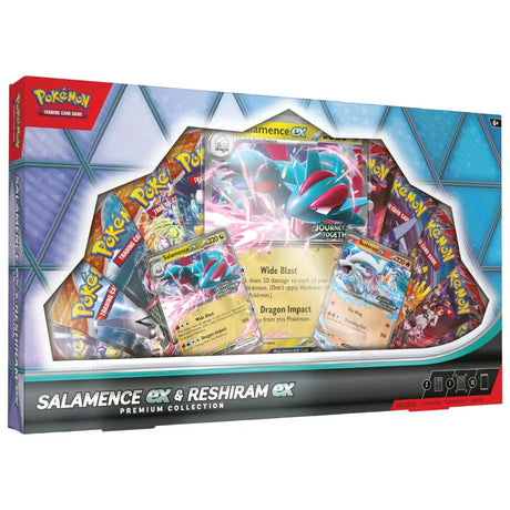 Pokemon Salamanca ex & Reshiram ex Premium Collection CardsRfun