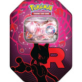 Pokemon Team Rocket Tin Mewtwo Nidoking Persian CardsRfun