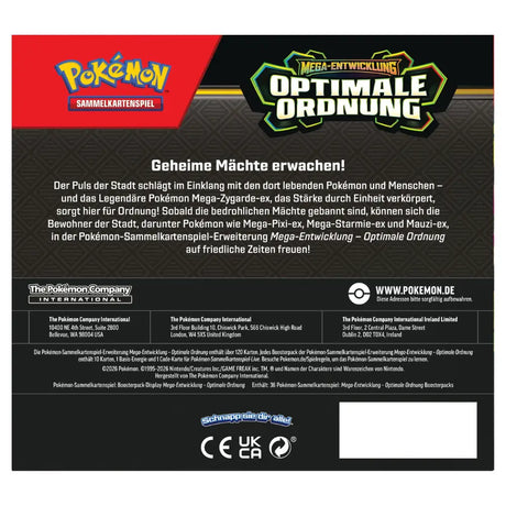 Pokemon Optimale Ordnung - Booster Display (DE) CardsRfun
