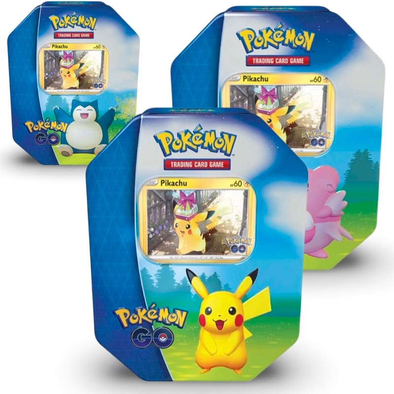Pokemon Go Tin: Pikachu/ Blissey/ Snorlax